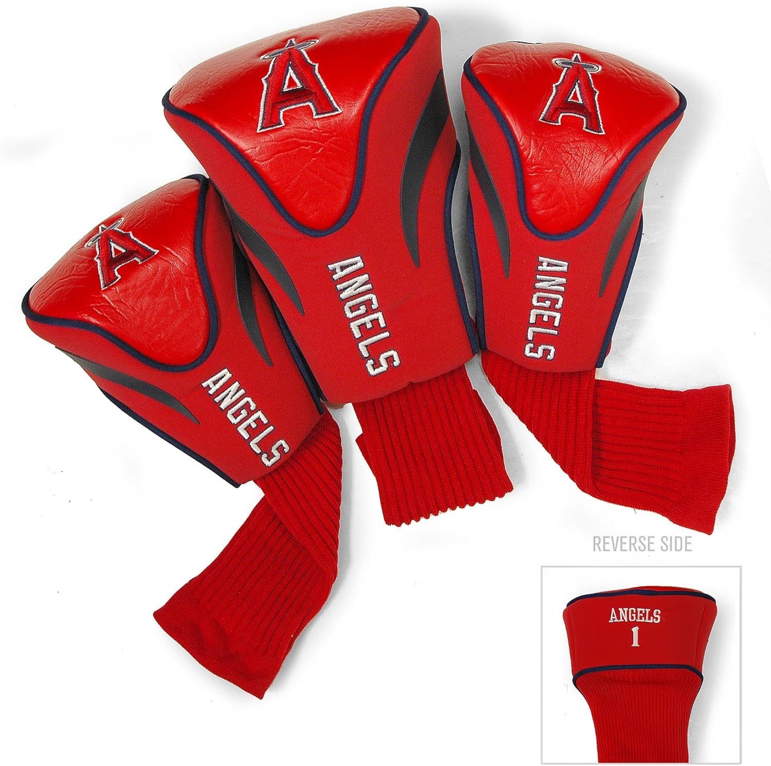 Team Golf MLB Adult-Unisex 3 Pack Contour Head Covers