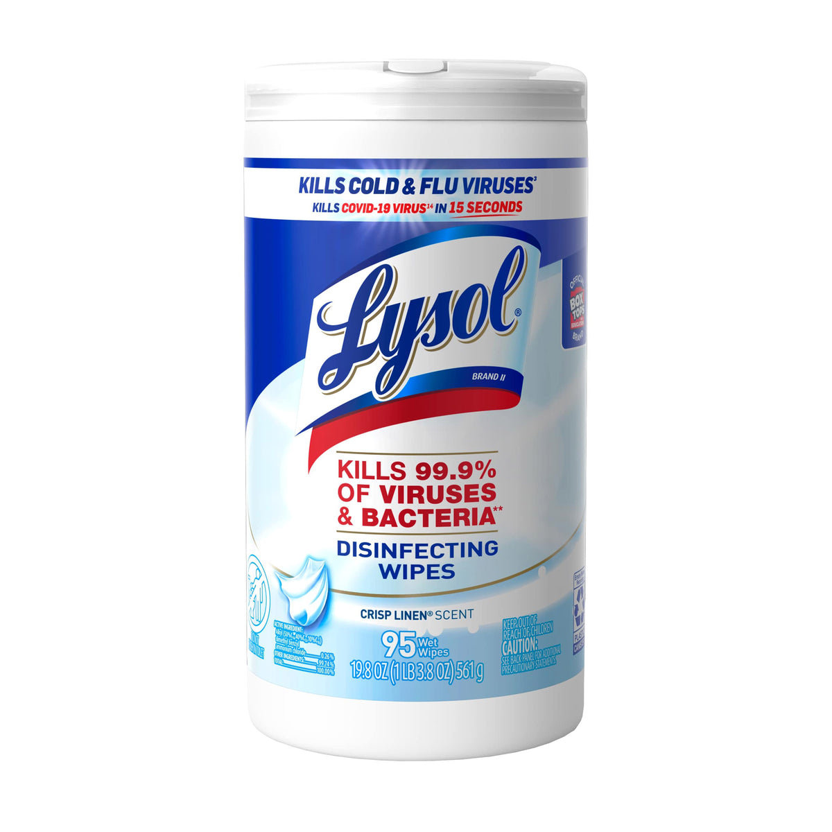 Lysol Disinfecting Wipes, Variety Pack, 95-Count, 4-Pack