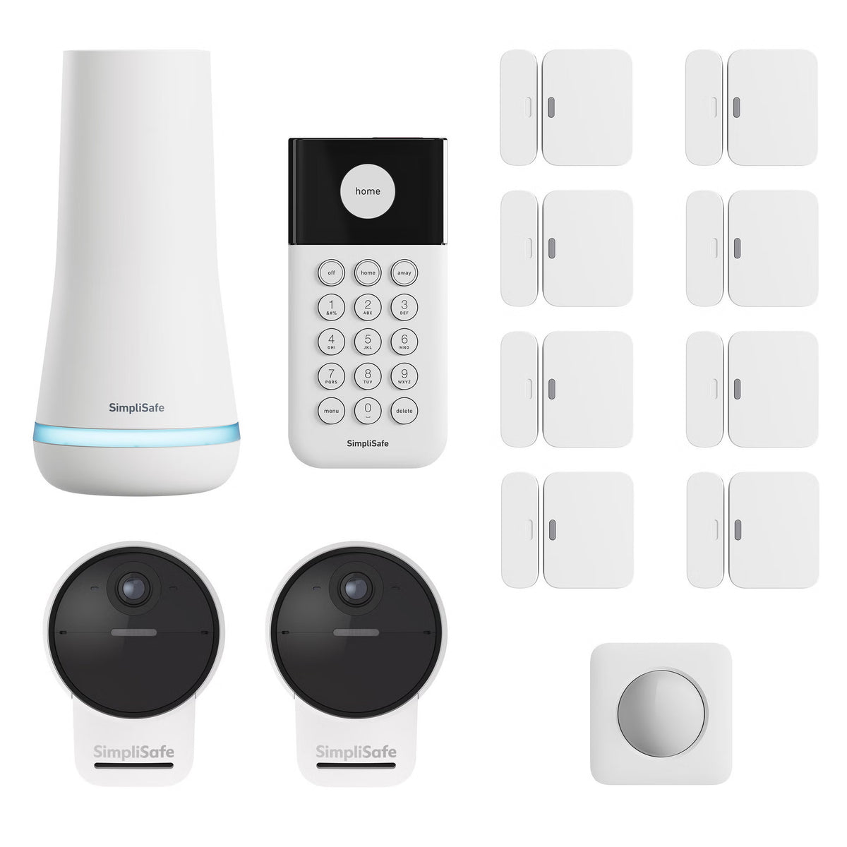 Stay Safe and Secure! 🏡💪 Check out our Simplisafe Security System with 2 Outdoor Cameras - 13-Piece Bundle! 📸🔒