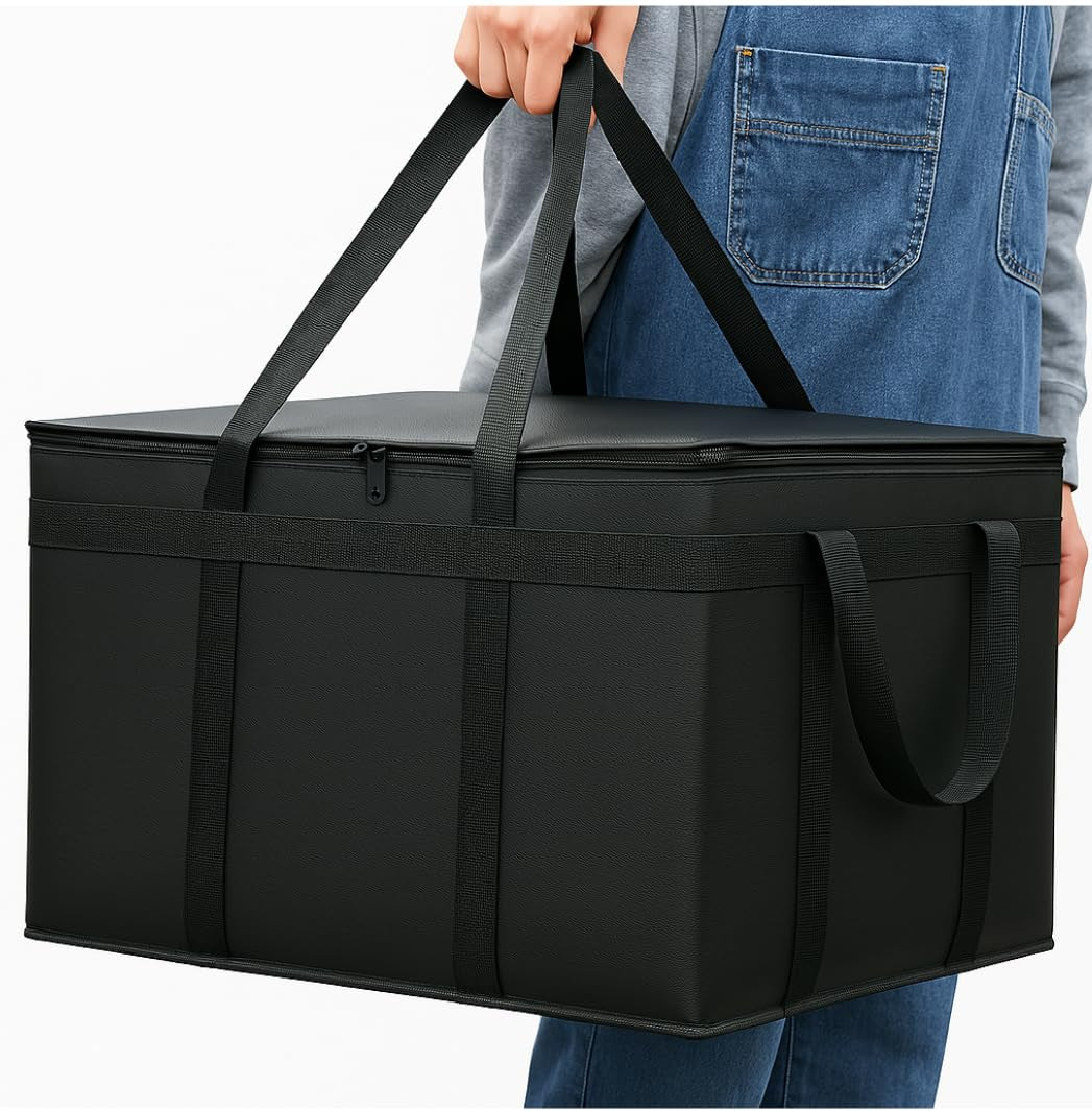 Musbus Catering Bag Doordash 22X14X13 3 Pack Insulated Food Delivery Bag Cooler Bags Keep Food Warm Therma Cooler Bags Therma Catering Shopper Accessories Hot