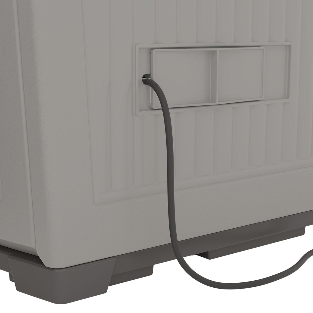 Suncast Oasis 130 Gallon Lockable Cabinet