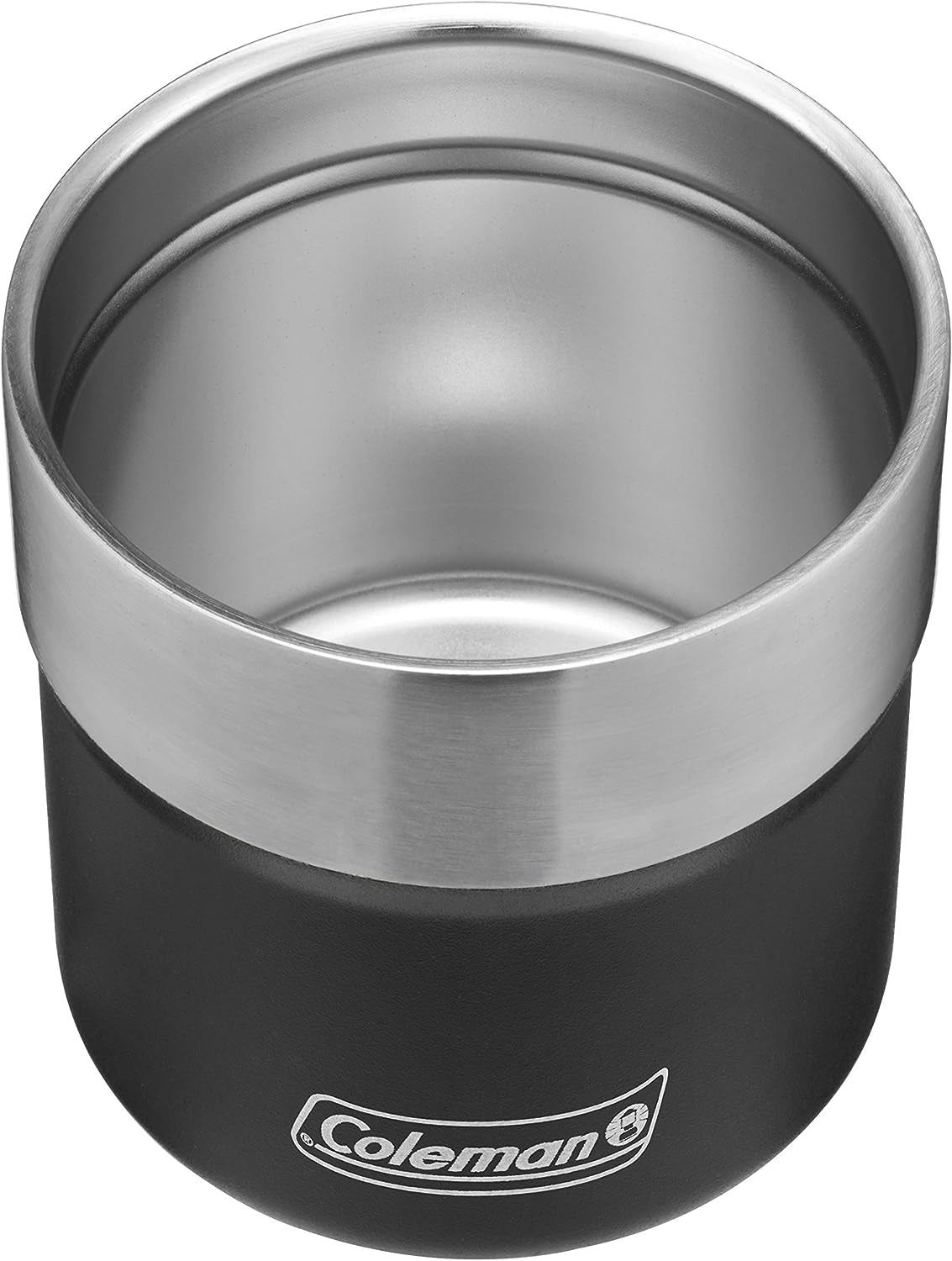 Coleman 13Oz Vacuum-Insulated Stainless Steel Rocks Glass, Outdoor Cocktail Tumbler with Slidable Spout Cover, Keeps Ice Cold up to 9 Hours