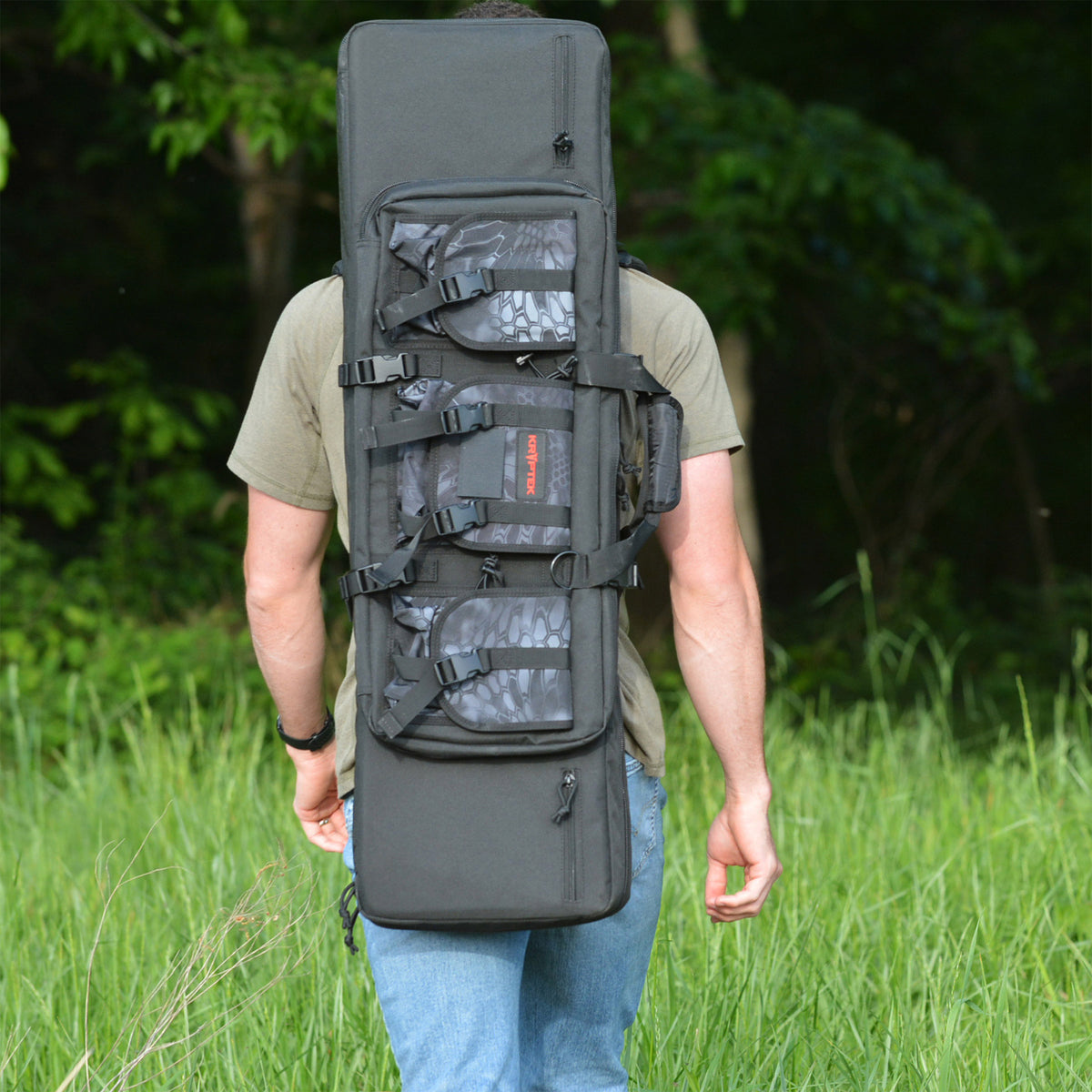 Gear up your next adventure with the Kryptek 42" Classic Double Rifle Bag! 🏞️🎯 #Hunting #OutdoorGear