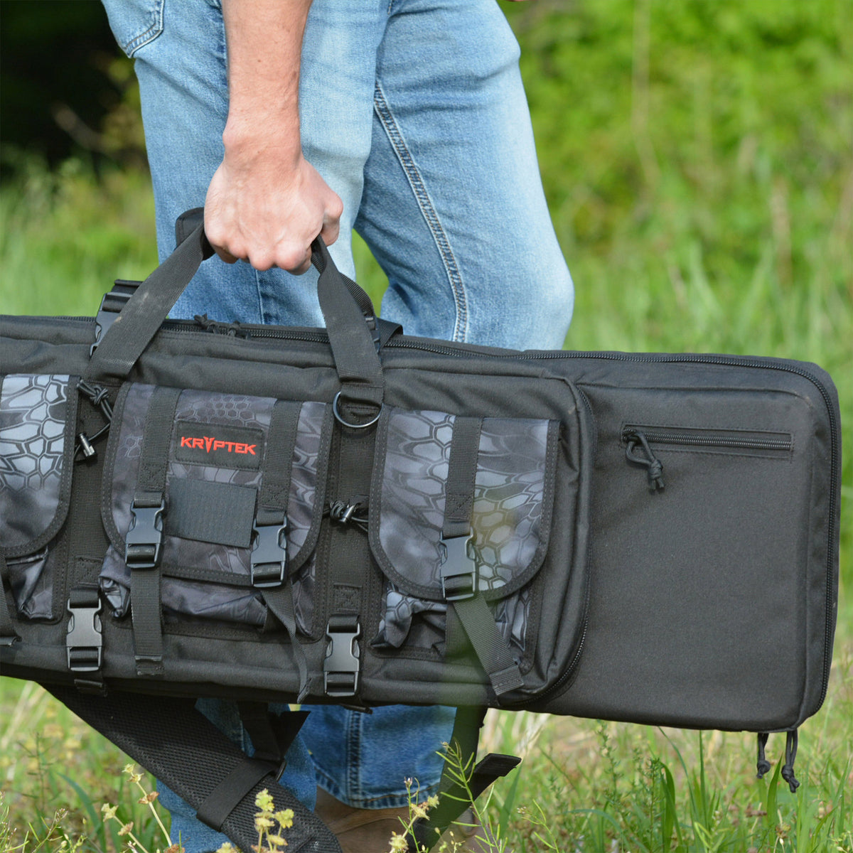 Gear up your next adventure with the Kryptek 42" Classic Double Rifle Bag! 🏞️🎯 #Hunting #OutdoorGear