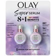Elevate Your Glow with the Olay Super Serum 8 in 1 Day & Night Duo - Perfect for All Skin Types!