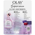 Elevate Your Glow with the Olay Super Serum 8 in 1 Day & Night Duo - Perfect for All Skin Types!