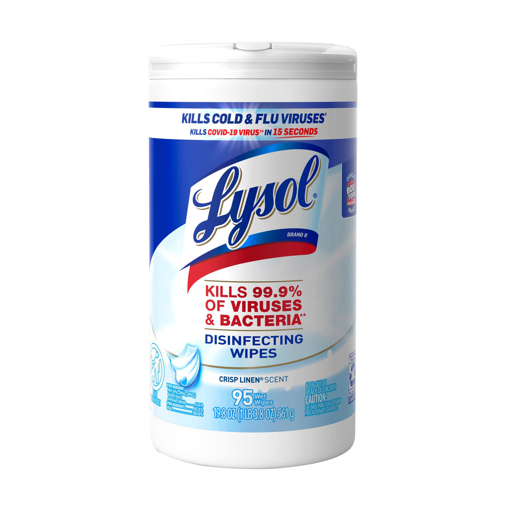 Lysol Disinfecting Wipes, Variety Pack, 95-Count, 4-Pack