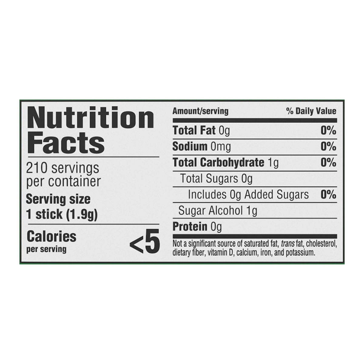 Trident Sugar Free Gum, Spearmint, 14-Count, 15-Pack