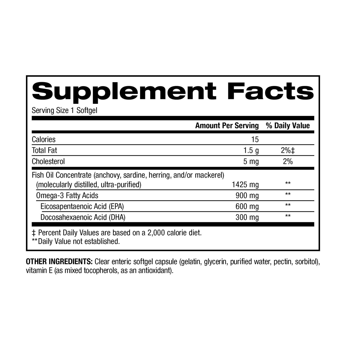 Trunature Triple Strength Omega-3 900 Mg, 200 Softgels