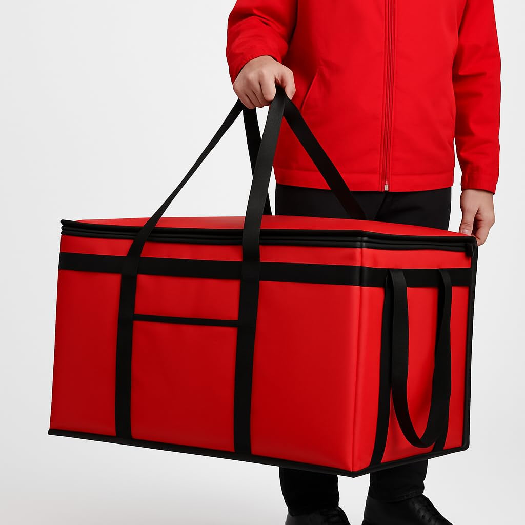 Musbus Catering Bag Doordash 22X14X13 3 Pack Insulated Food Delivery Bag Cooler Bags Keep Food Warm Therma Cooler Bags Therma Catering Shopper Accessories Hot