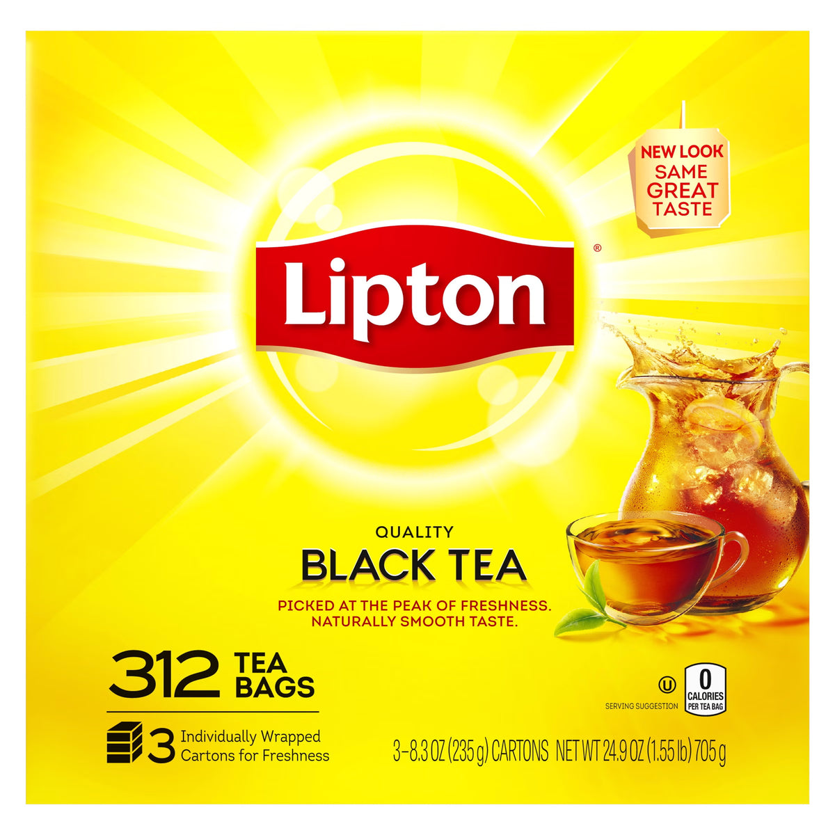 Lipton Original Tea Bags, 312-Count