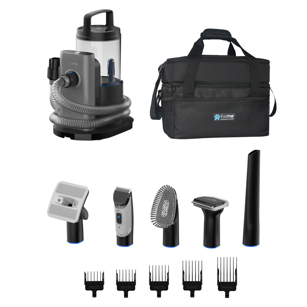 Furme Professional plus Pet Grooming Vacuum Kit with Carrying Case