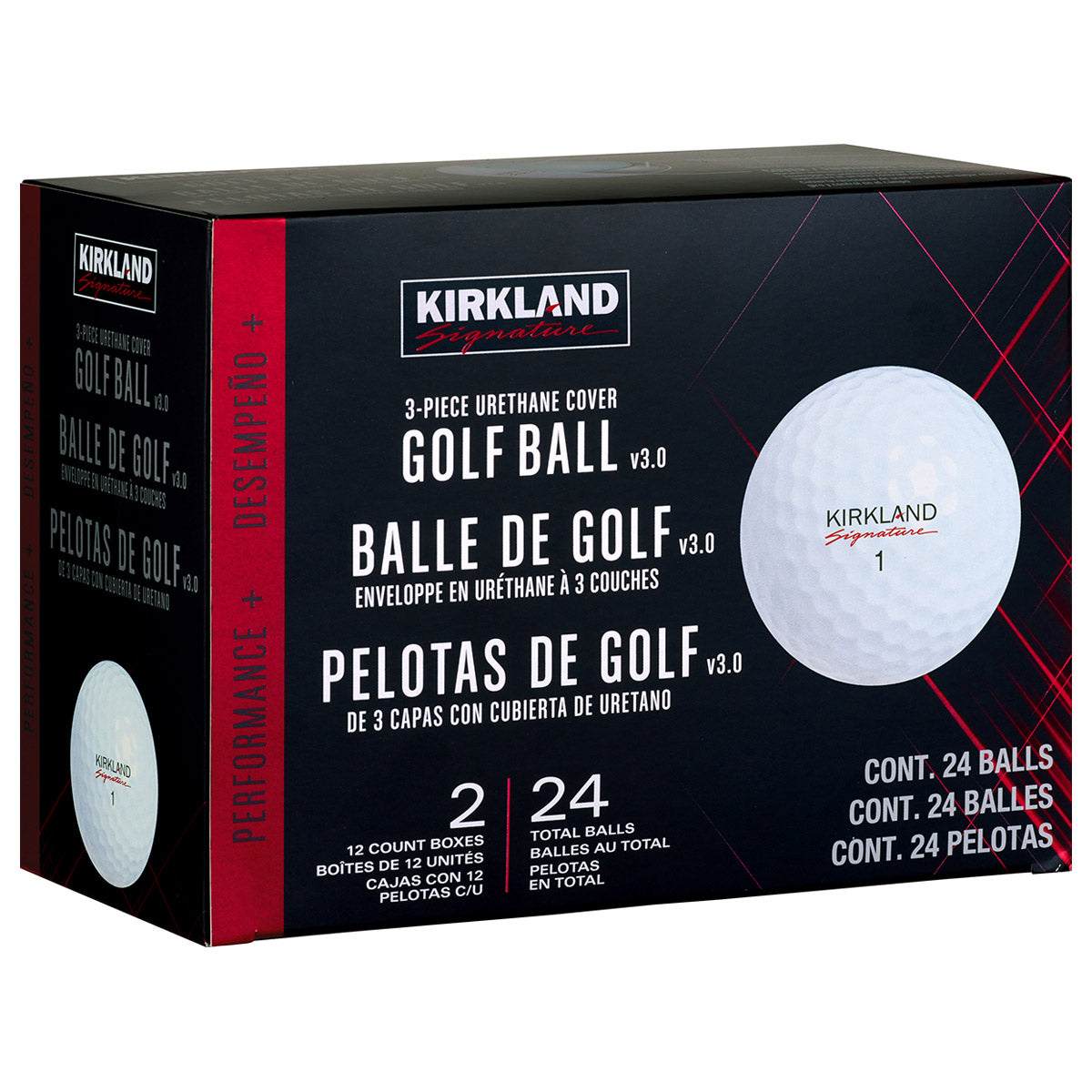 Kirkland Signature V3.0 Golf Ball, 2-Dozen