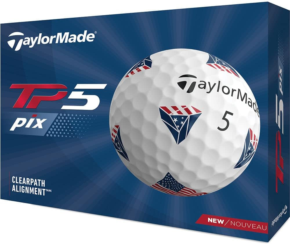 Taylormade 2021 TP5 Pix USA Golf Balls