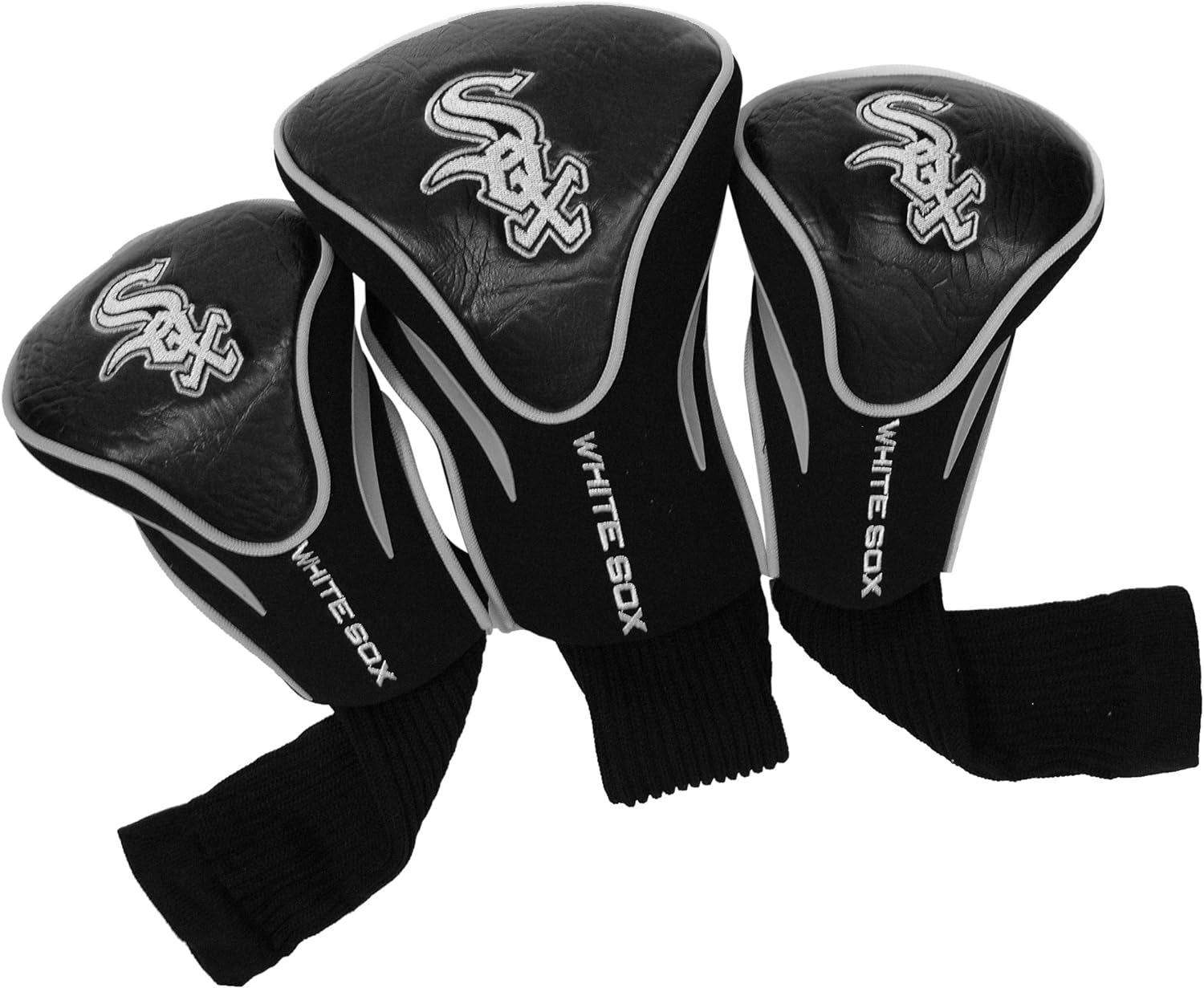 Team Golf MLB Adult-Unisex 3 Pack Contour Head Covers