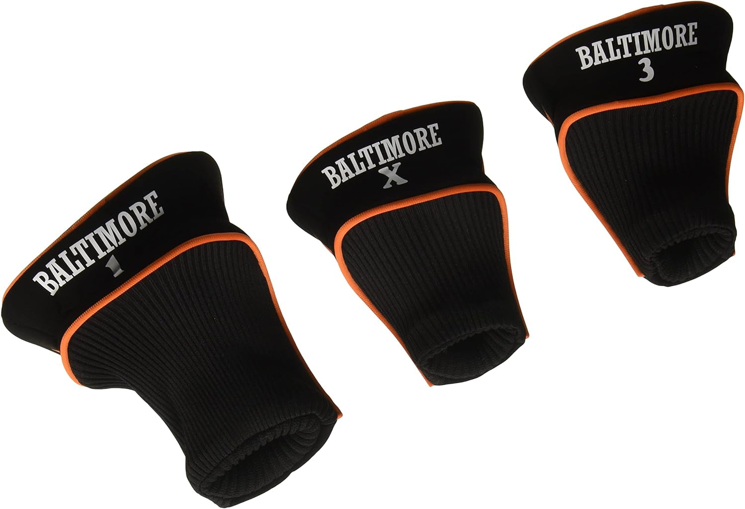 Team Golf MLB Adult-Unisex 3 Pack Contour Head Covers