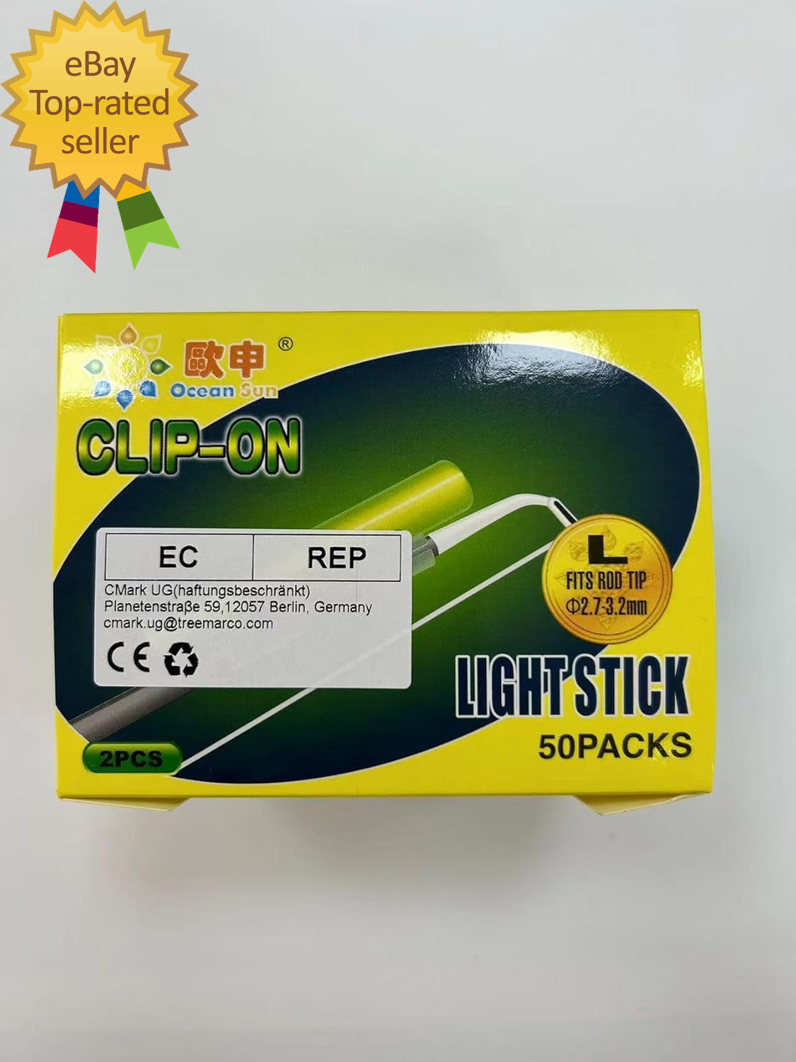 Clip-On Fishing Glow Sticks for Pole Fishing Rod Tip Light Fishing Pole Light St
