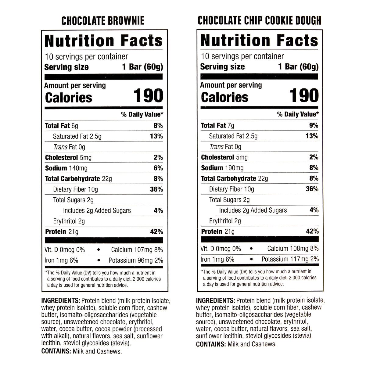 Kirkland Signature Protein Bar, Variety Pack, 2.12 Oz, 20-Count