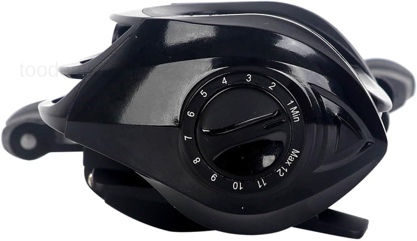 Baitcaster Reels, Lightweight Bait Caster Reel - 7.2:1 Gear Ratio, up to 22Lbs