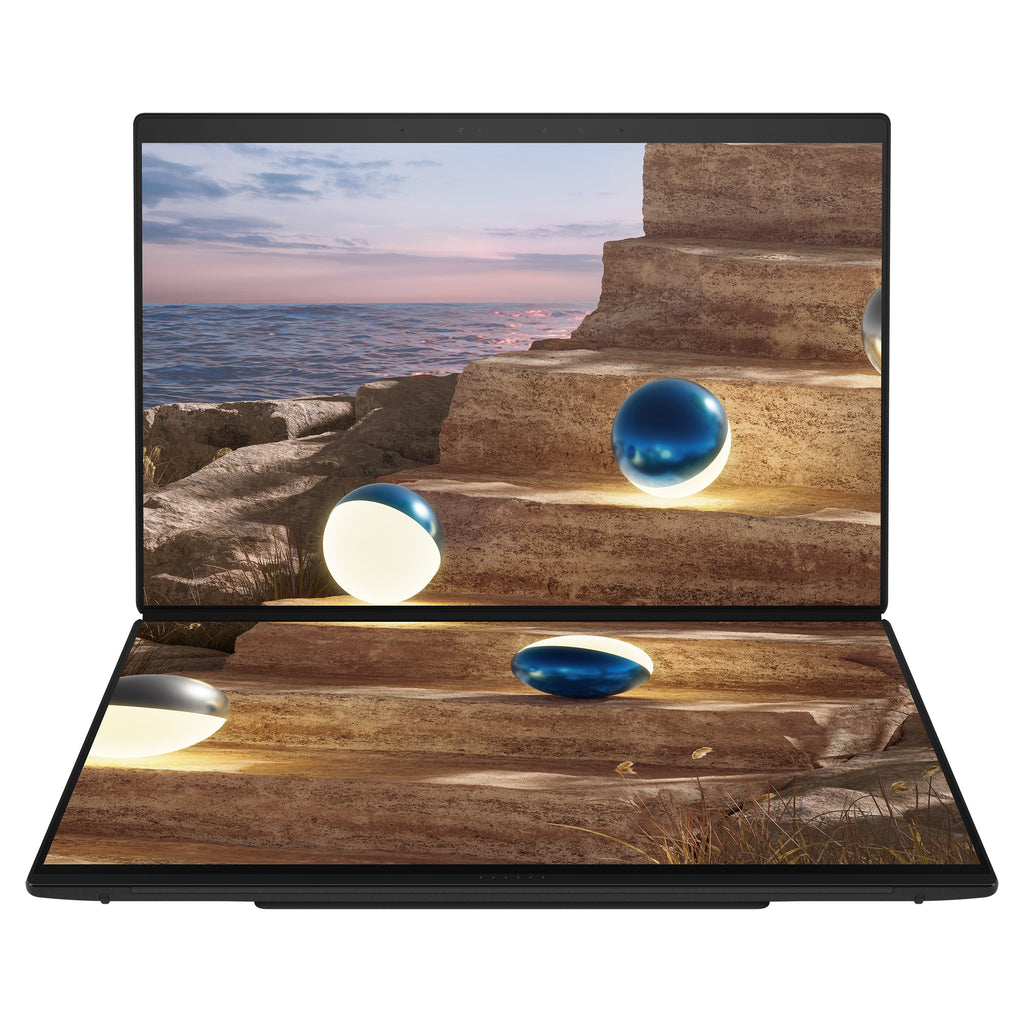 Unleash Your Creativity with the ASUS Zenbook DUO: Dual 14" OLED Touchscreen Displays, Intel Core Ultra X9, 1TB SSD, and Windows 11! 🖥️✨ #TechSavvy #ASUSZenbook