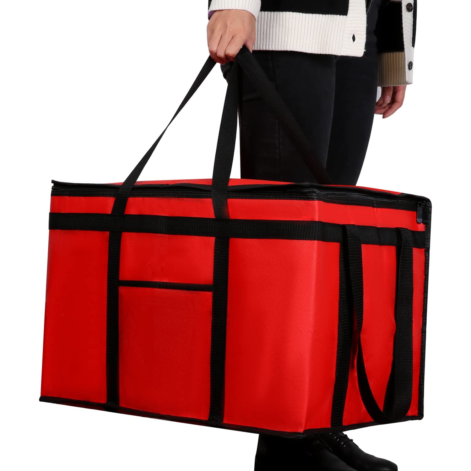 Musbus Catering Bag Doordash 22X14X13 3 Pack Insulated Food Delivery Bag Cooler Bags Keep Food Warm Therma Cooler Bags Therma Catering Shopper Accessories Hot
