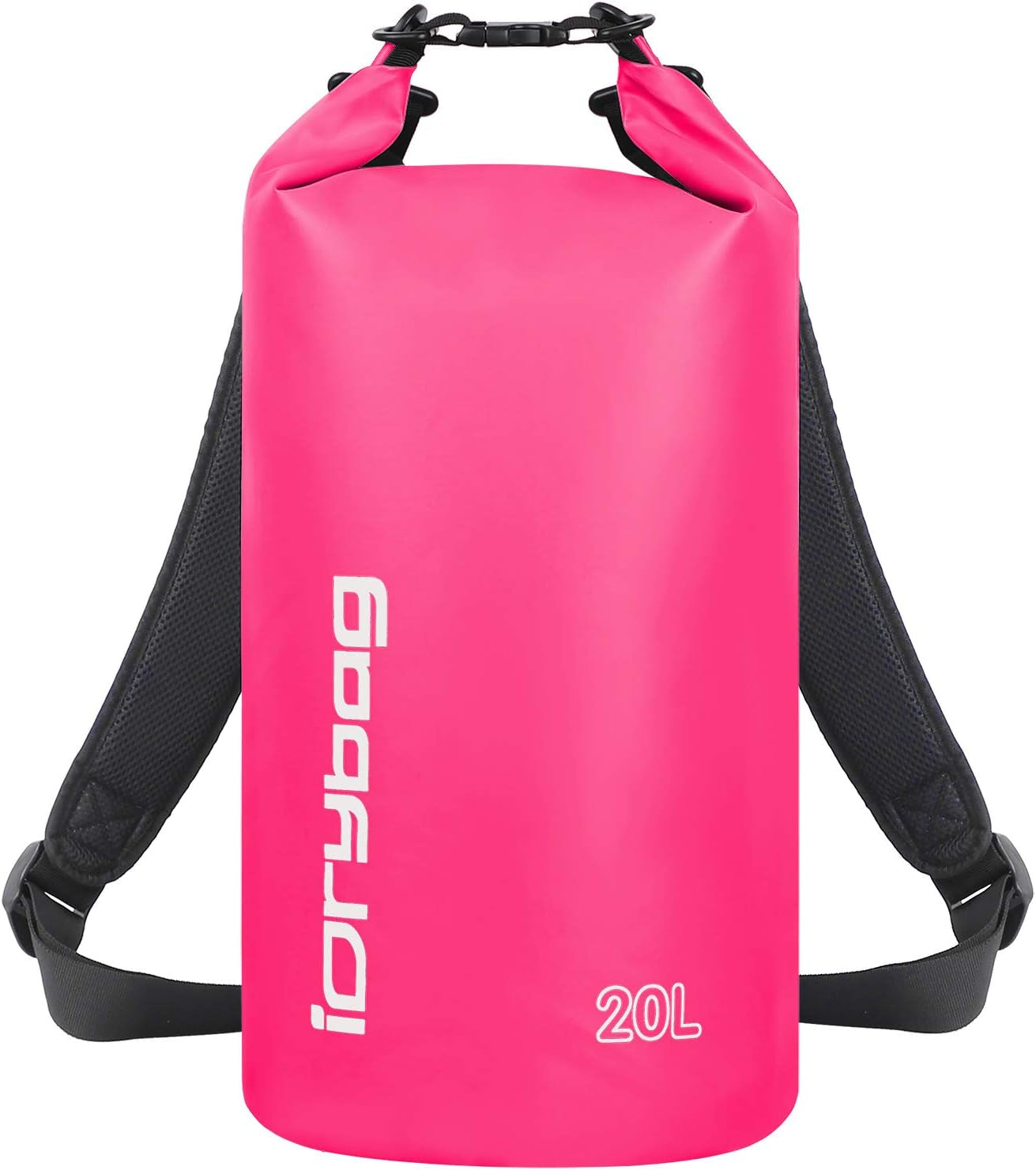 IDRYBAG Dry Bags for Kayaking Waterproof 2L/5L/10L/15L/20L, Small Dry Bag Waterproof Floating, Dry Sack Waterproof Bag for Paddleboarding Travel