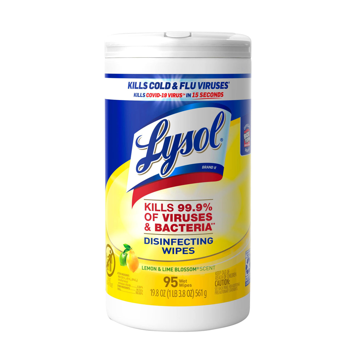 Lysol Disinfecting Wipes, Variety Pack, 95-Count, 4-Pack
