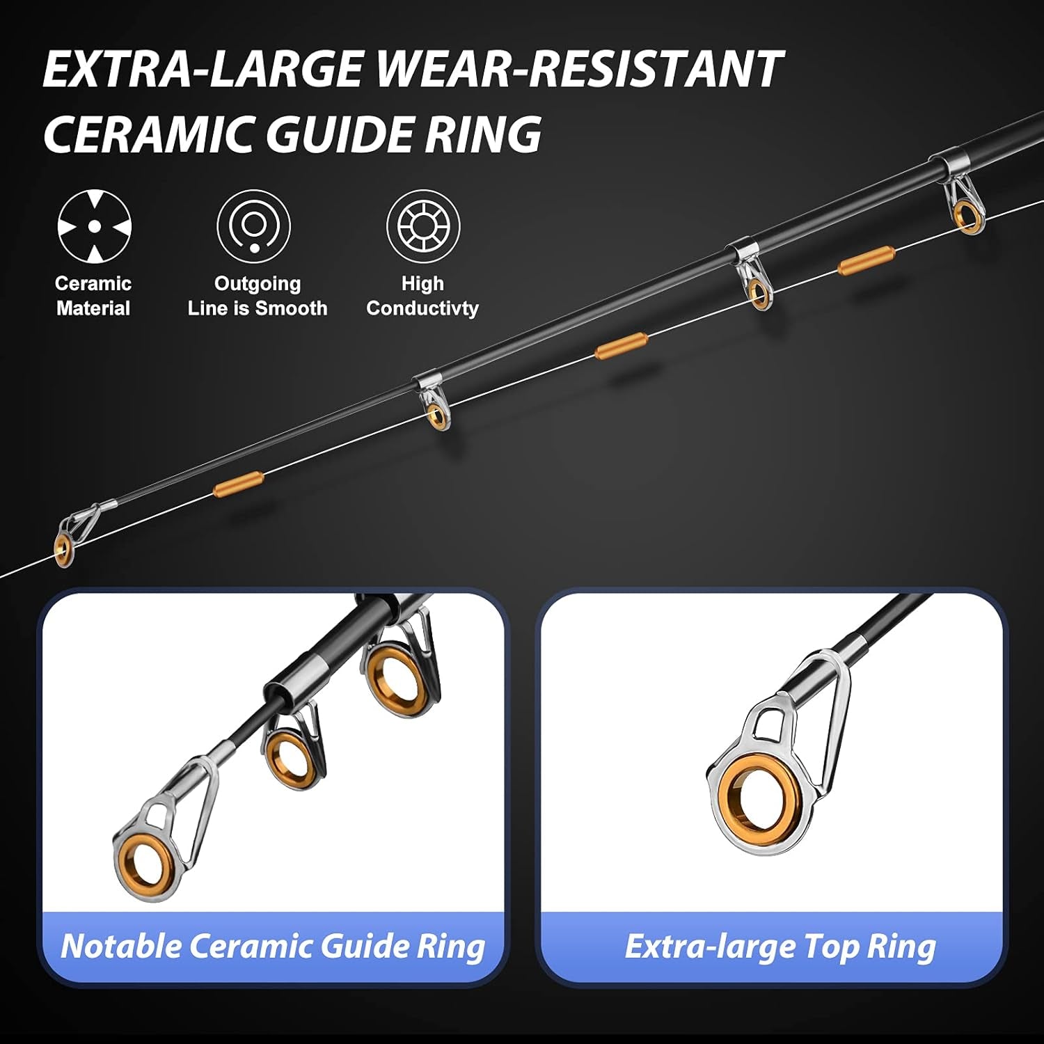 Shinepick Telescopic Fishing Rod and Reel Combo Set with Fishing Line, Fishing Pole with Stainless Steel Spinning Fishing Reel for Beginner Travel Saltwater Freshwater