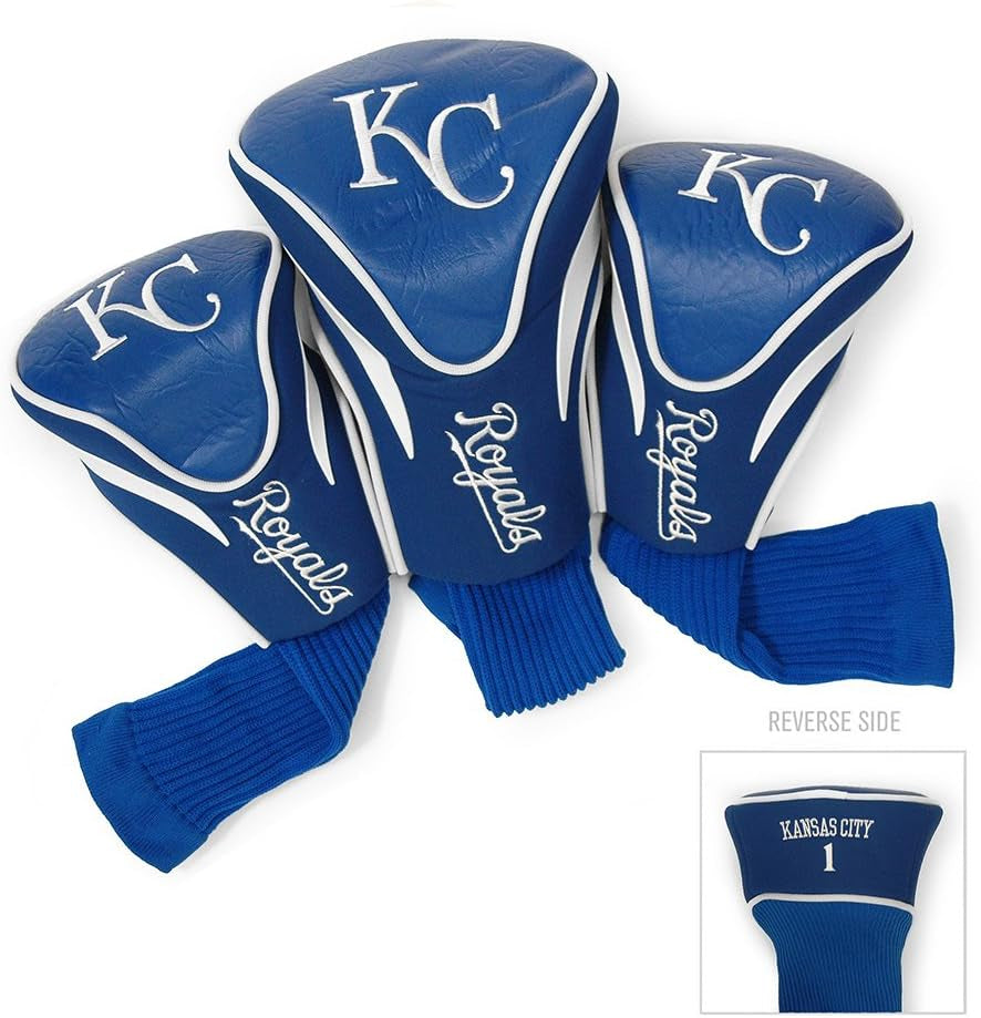 Team Golf MLB Adult-Unisex 3 Pack Contour Head Covers