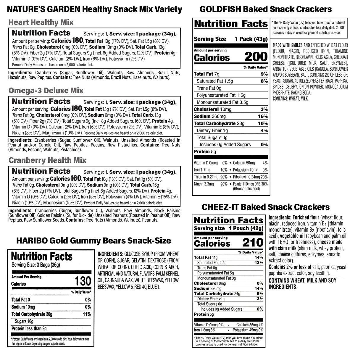 Dorm Room Snack Box, 68-Piece