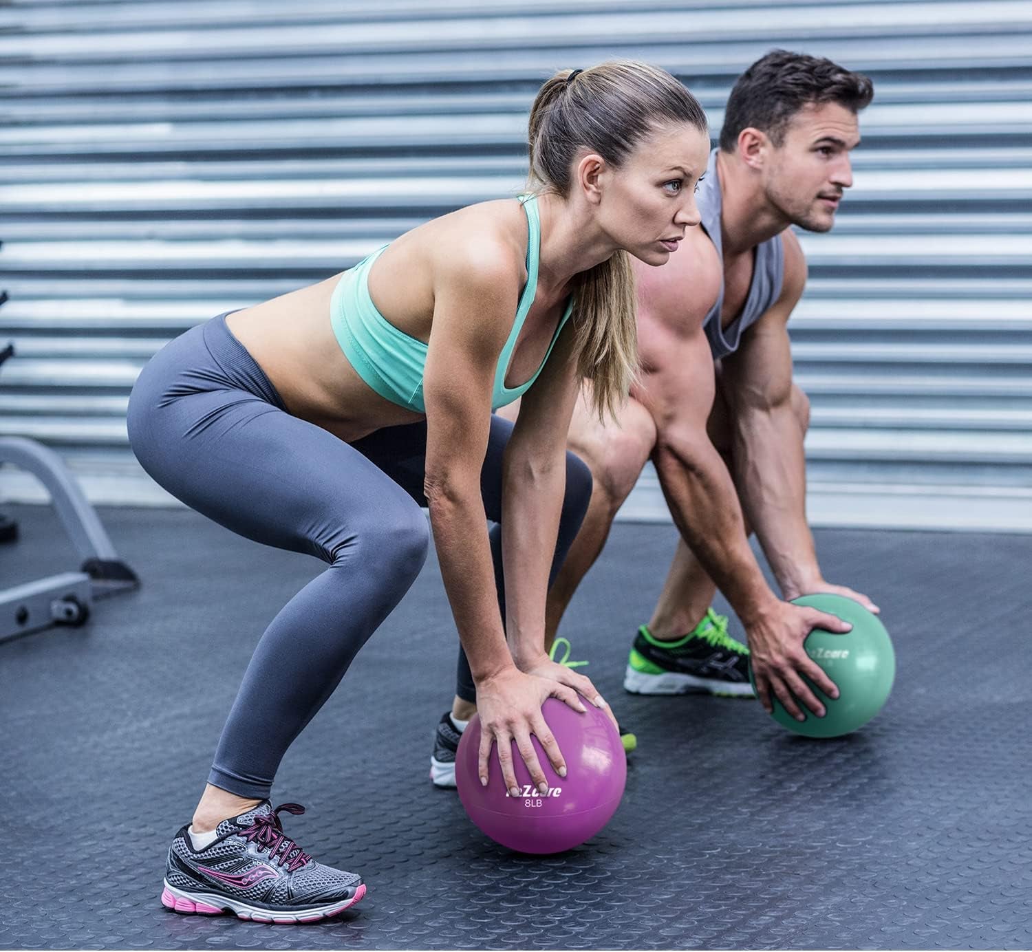 A2ZCARE Toning Ball - Weighted Toning Exercise Ball - Soft Weighted Medicine Ball for Pilates, Yoga, Physical Therapy and Fitness
