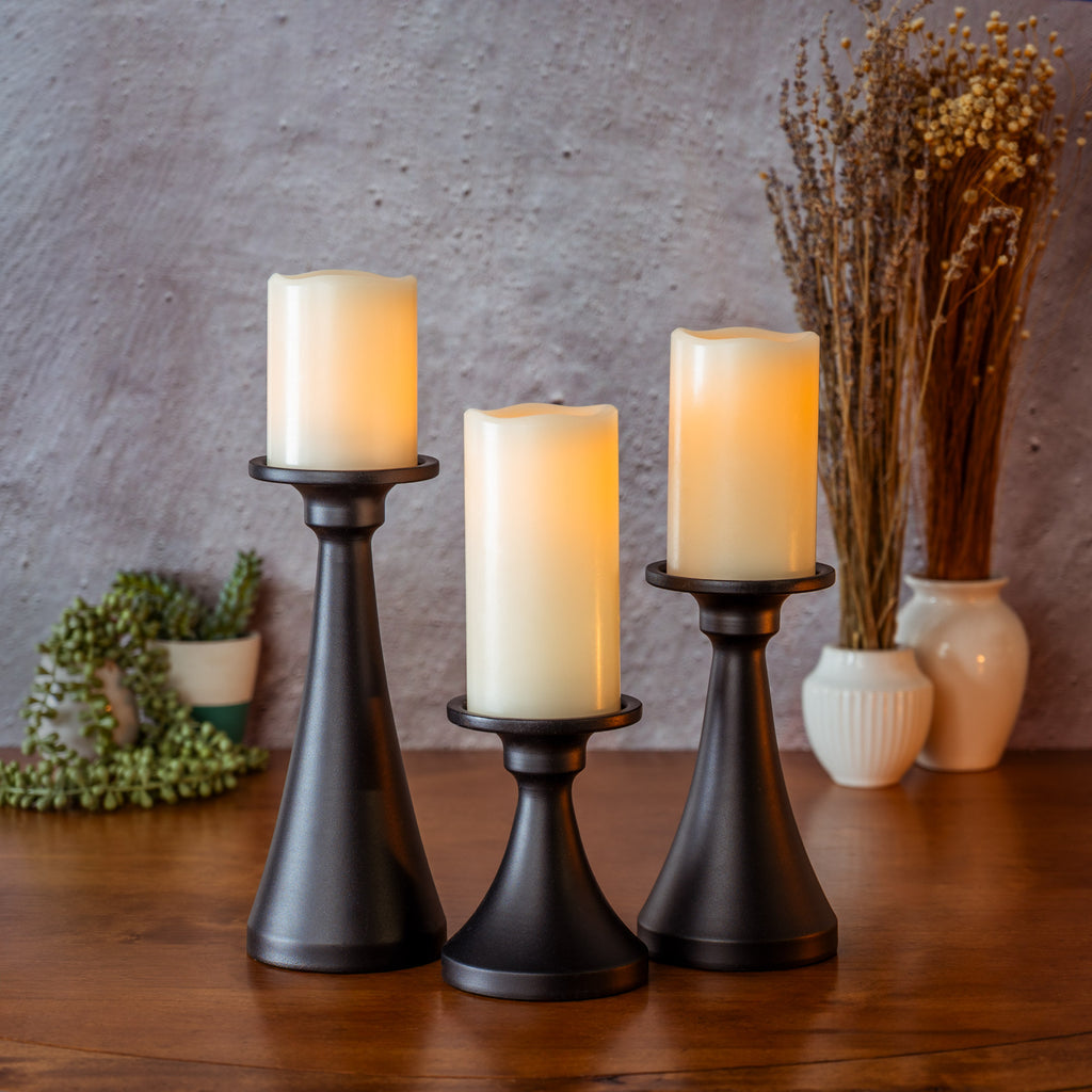 Elevate your space with our 9-Piece Fusion Tapers, Pillars, and Holders Set! ✨🕯️ #HomeDecor #CandleLovers