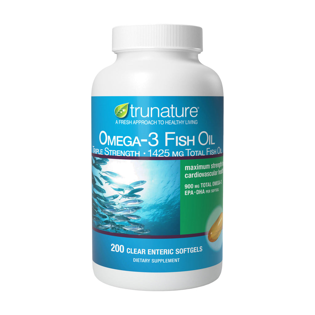 Trunature Triple Strength Omega-3 900 Mg, 200 Softgels
