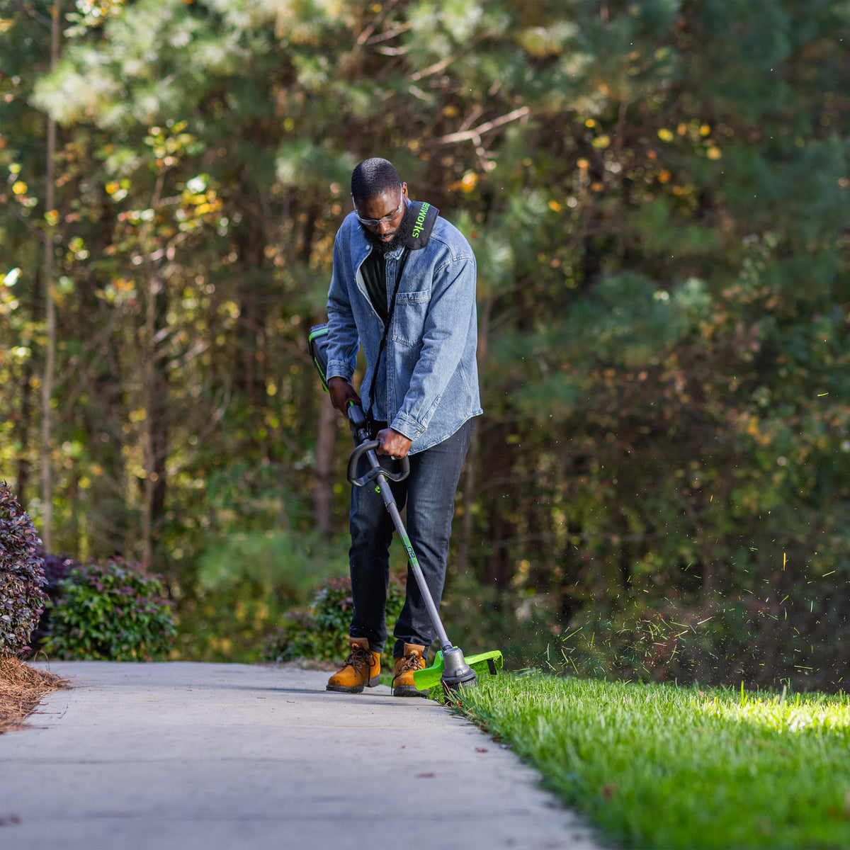 Greenworks 80V Gen 3 17" Brushless String Trimmer W/ 2.0Ah Battery & Charger