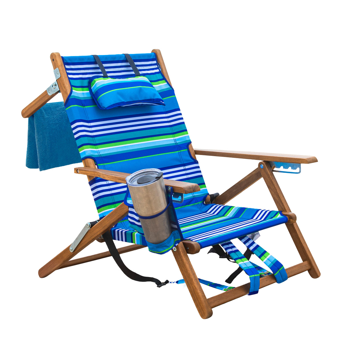 Melino Wood Beach Chair