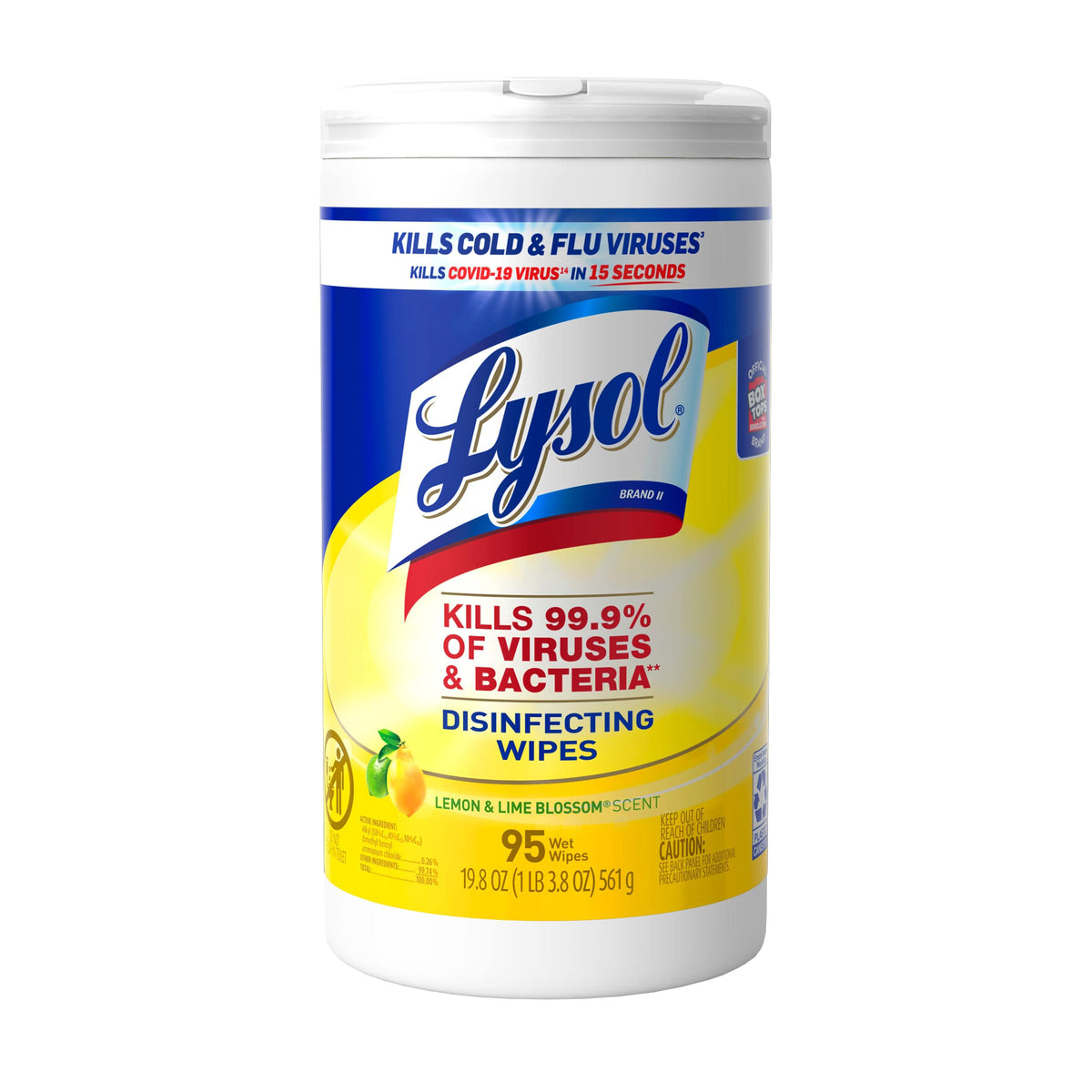 Lysol Disinfecting Wipes, Variety Pack, 95-Count, 4-Pack
