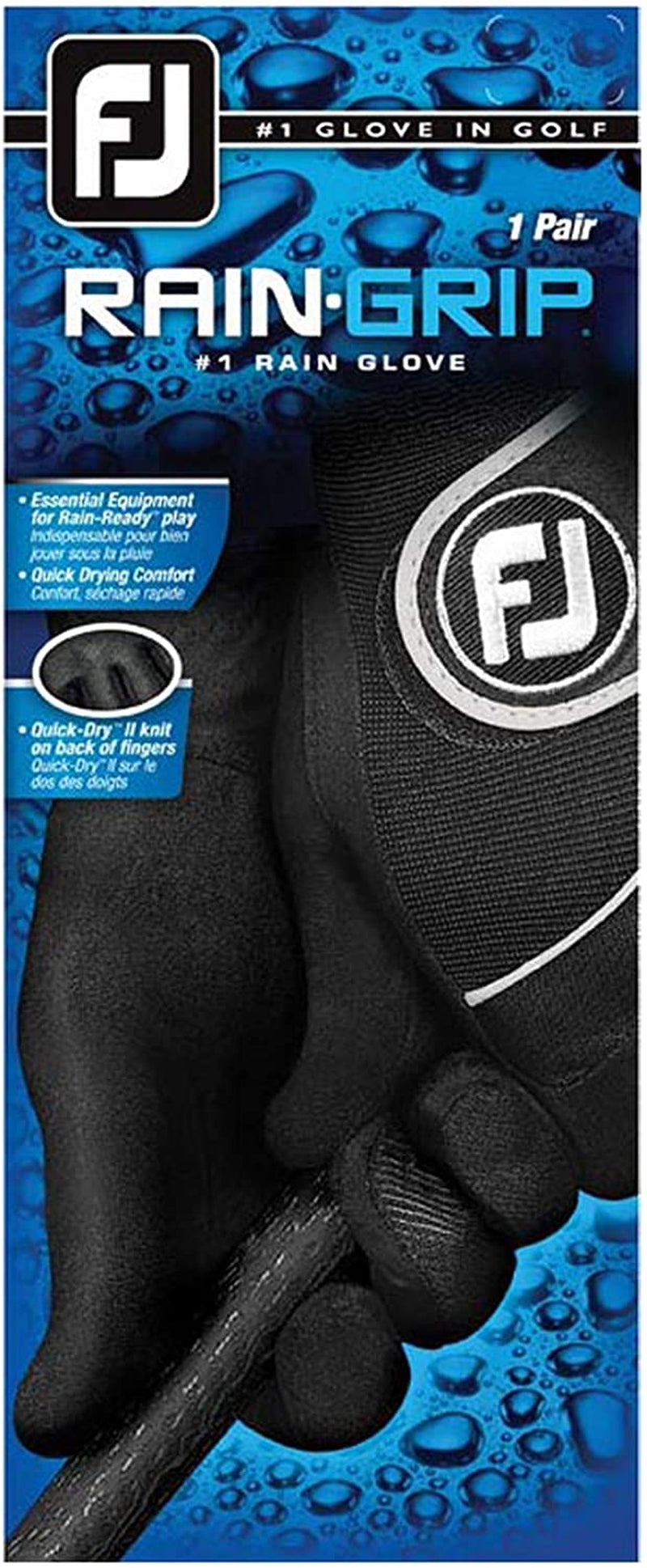 Footjoy Men'S Raingrip Pair Prior Generation Golf Glove