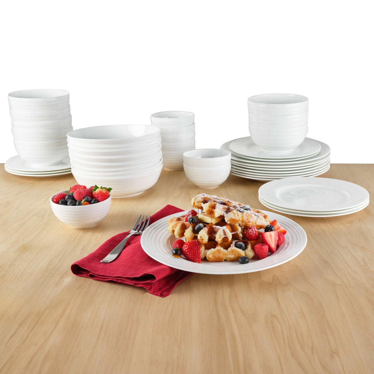 Mikasa Ciara 40-Piece Bone China Dinnerware Set