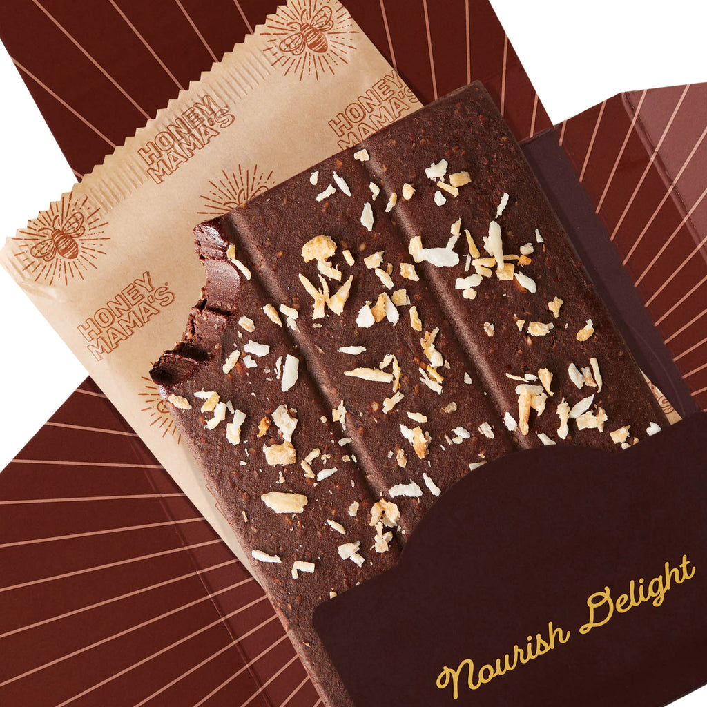 Honey Mama'S Cocoa Truffle Bars, 2.5 Oz, Chocolate Cake 12-Ct