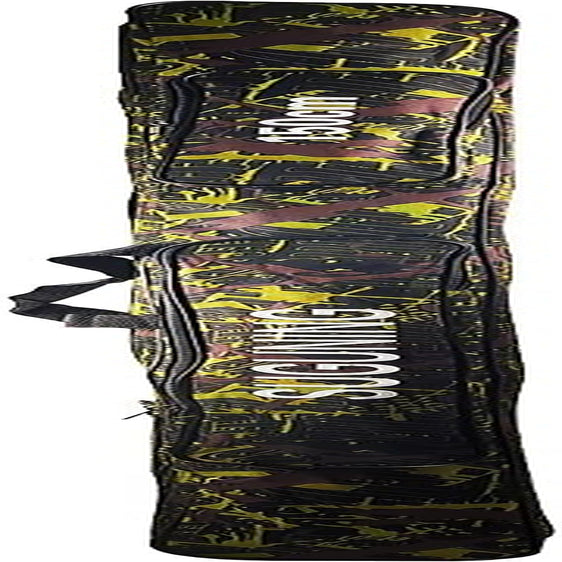 Fishing Rod Carrying Case Folding Storage Fishing Pole Case Portable Small Tackle Bag Cool Fishing Pole Gear Waterproof Fishing Pole Cover for Men Dad Fishermen with 2 Layer, 150 Cm
