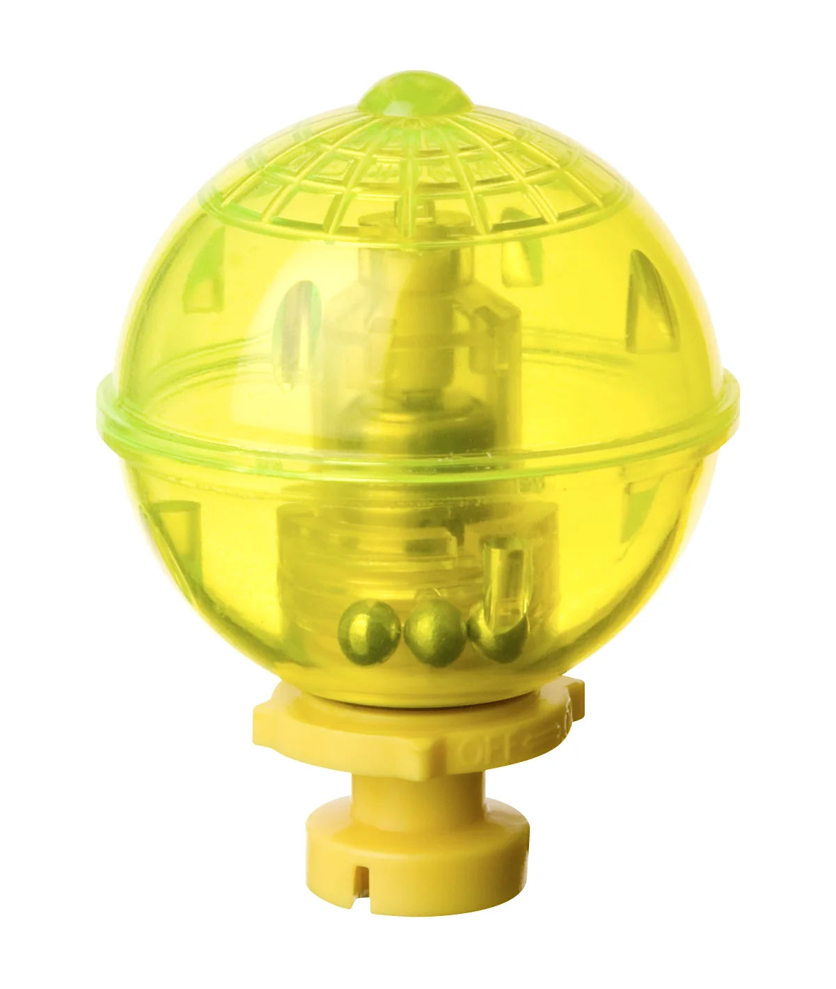 Lighted Fishing Float for Night Fishing, Red/Yellow, Small Round