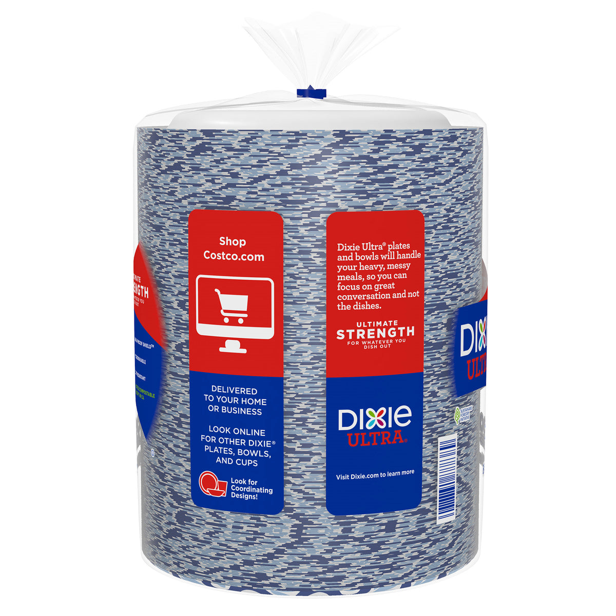 Dixie Ultra 6-7/8" Paper Plate, 300-Count
