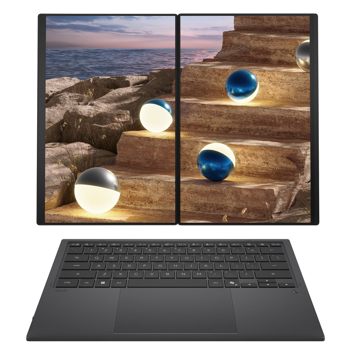 Unleash Your Creativity with the ASUS Zenbook DUO: Dual 14" OLED Touchscreen Displays, Intel Core Ultra X9, 1TB SSD, and Windows 11! 🖥️✨ #TechSavvy #ASUSZenbook